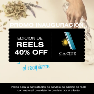 Creación de reels / contenidos web
